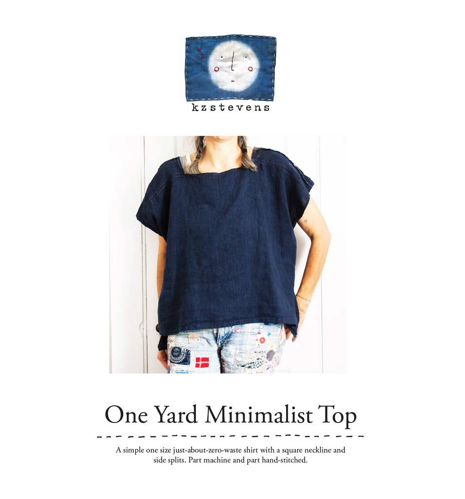 One Yard Minimalist Top Pattern