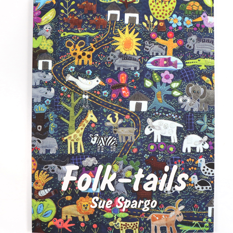 Sue Spargo Folk-Art Quilts - Livre De Patrons Quilts Maison Appliqué Broderie