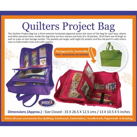 [CA880R] Quilter's Project Bag (RED)