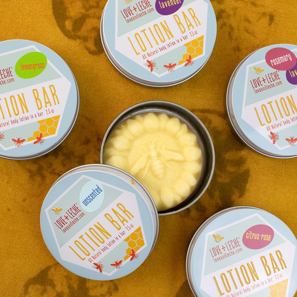 [NOT_LVL-LG] Love + Leche Lotion Bar (LEMONGRASS)