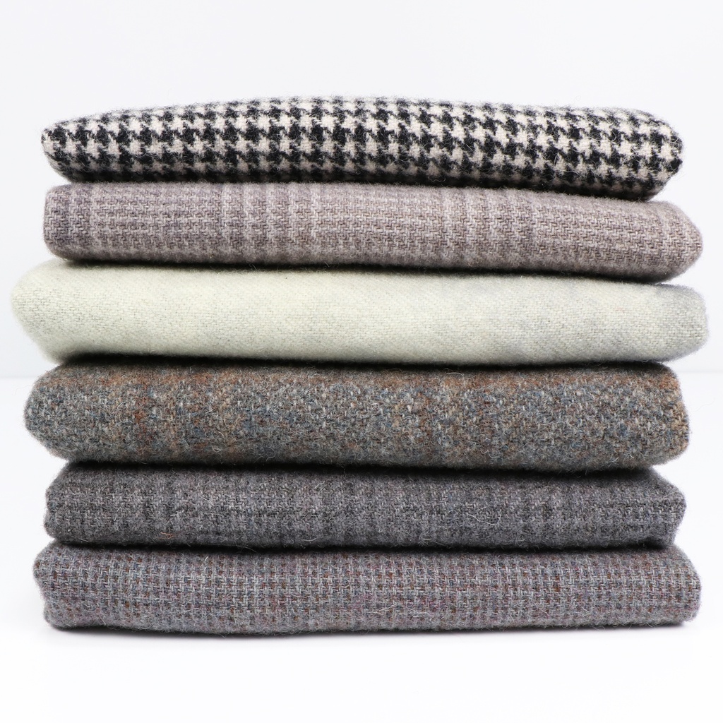 [TWB_832-16] Textural Wool Bundle - Smokey Grey Quartz (Fat 1/16)