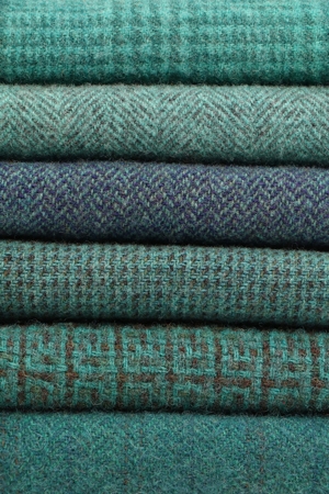 Textural Wool Bundle - Amazon Green