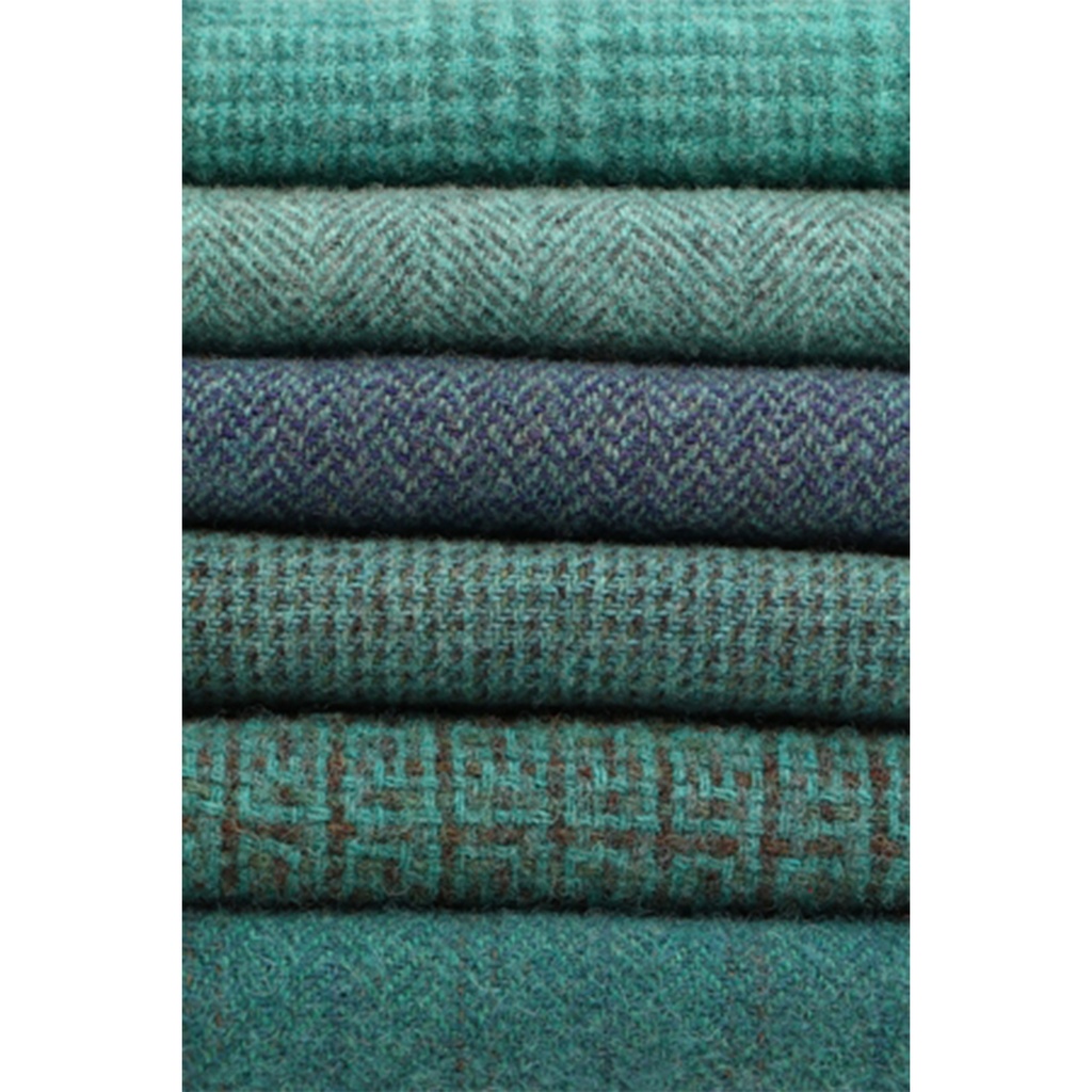 Textural Wool Bundle - Amazon Green