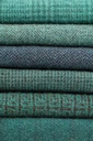 Textural Wool Bundle - Amazon Green