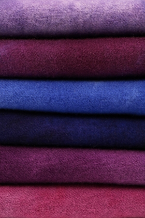 Double Dyed Wool Bundle - Purple Pansy