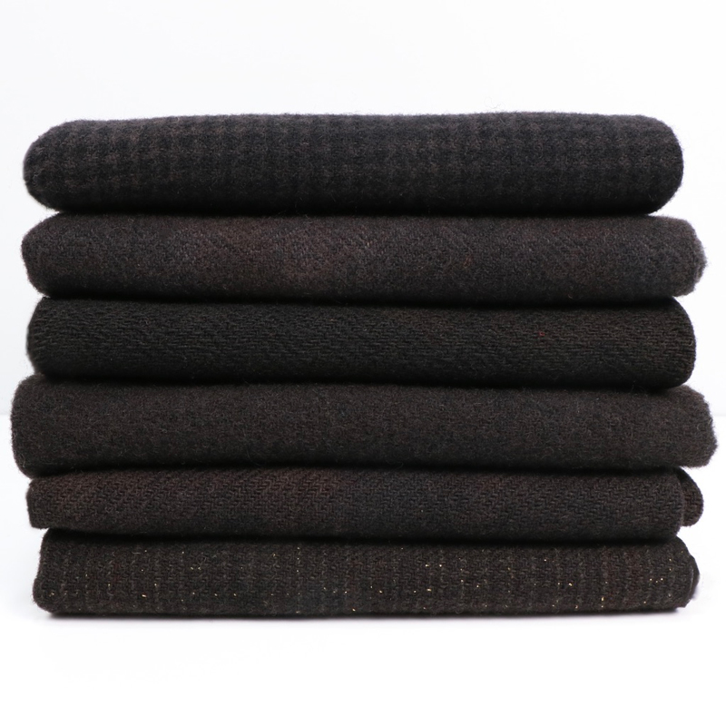 [TWB_881-3] Textural Wool Bundle - Volcanic Slag (Fat 1/16)