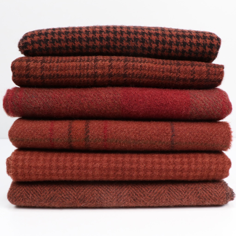 [TWB_882-3] Textural Wool Bundle - Sequoia Woodland (Fat 1/16)