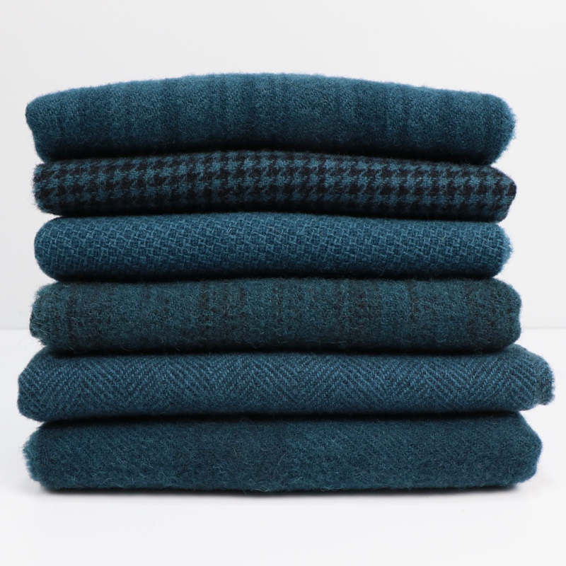 [TWB_883-3] Textural Wool Bundle - In Deep Twilight (Fat 1/16)