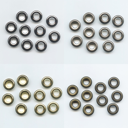 [516_BOCR25] 5/16" Grommets, 5pk (Natural Brass)