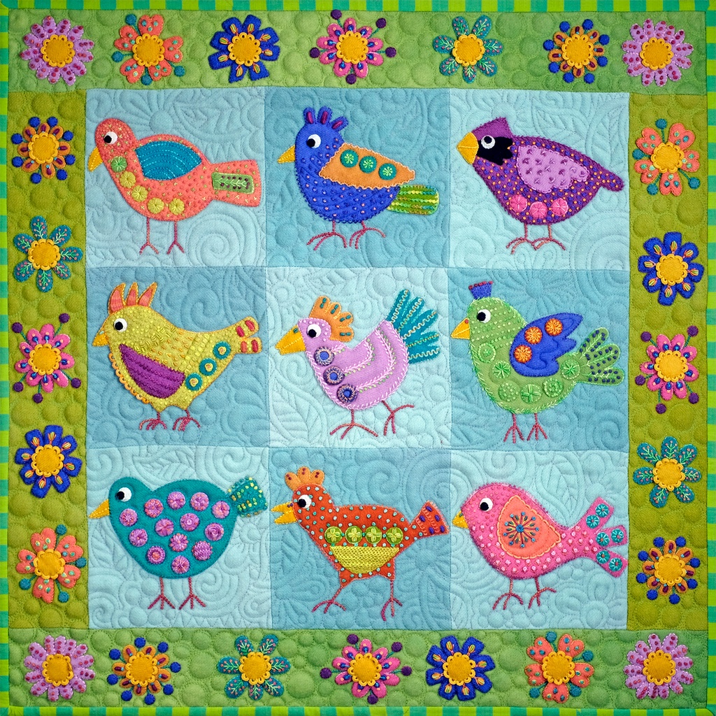 [KTCH_4987-1] Chirp Quilt (Kit)