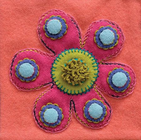 [SSPWK-FLW-1] Flower, Pre-Cut, Colorway 1 (Kit & Free Pattern)