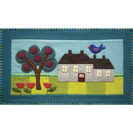 [KT_0916-KIT] House Table Runner (Kit & Free Pattern)