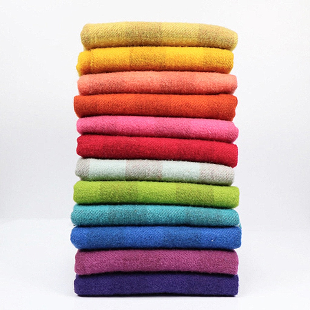 Buffalo Check Textural Wool Bundle