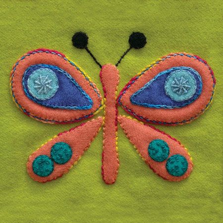 [SSPWK-BTF-1] Butterfly, Pre-Cut, Colorway 1 (Kit & Free Pattern)