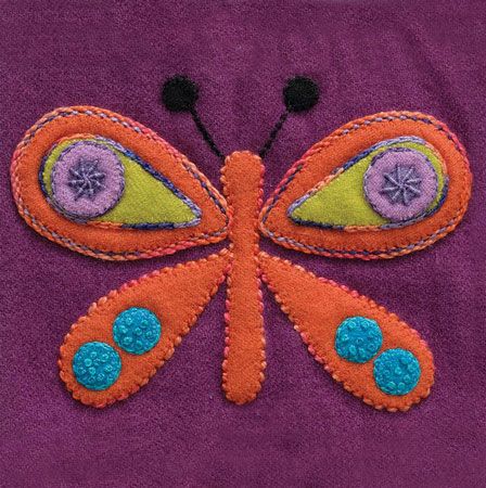 [SSPWK-BTF-4] Butterfly, Pre-Cut, Colorway 4 (Kit & Free Pattern)