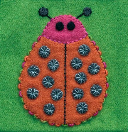 [SSPWK-LAD-3] Ladybug, Pre-Cut, Colorway 3 (Kit & Free Pattern)