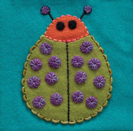 [SSPWK-LAD-4] Ladybug, Pre-Cut, Colorway 4 (Kit & Free Pattern)