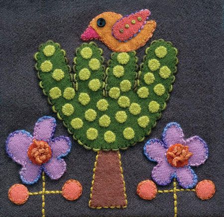 Bird & Tree, Pre-Cut, Colorway 2
