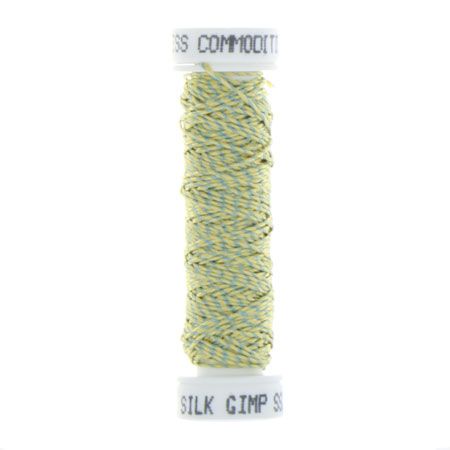 Silk Striped Gimp - Yellow/Blue