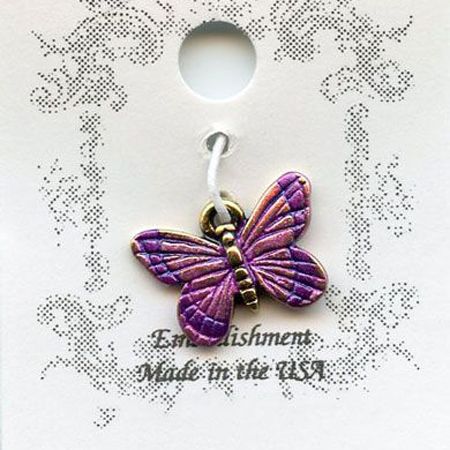 Pink Butterfly Charm