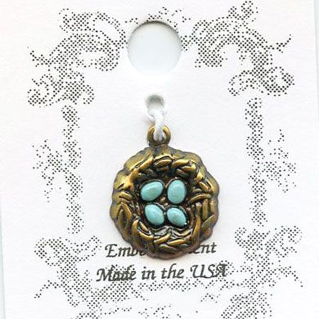 Bird Nest Charm