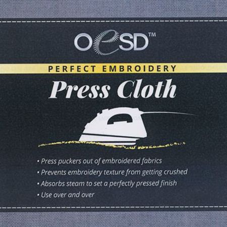 Perfect Embroidery Press Cloth
