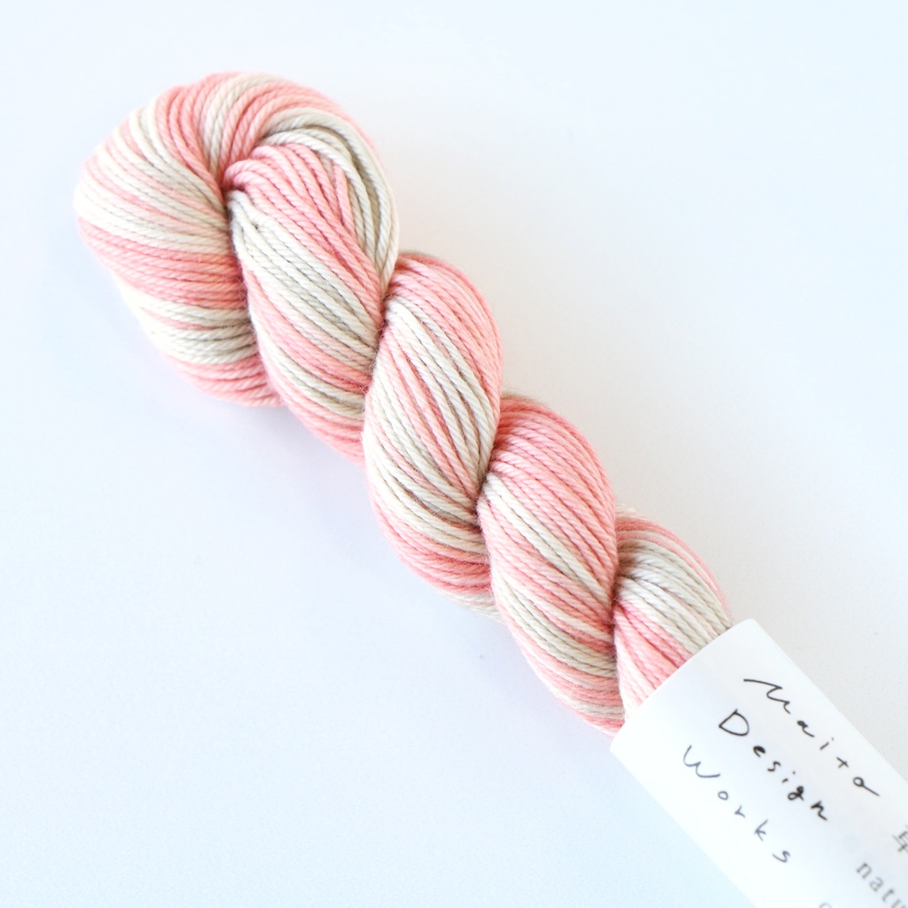 Pink/Grey - Gradation, Plant Dyed Sashiko Thread