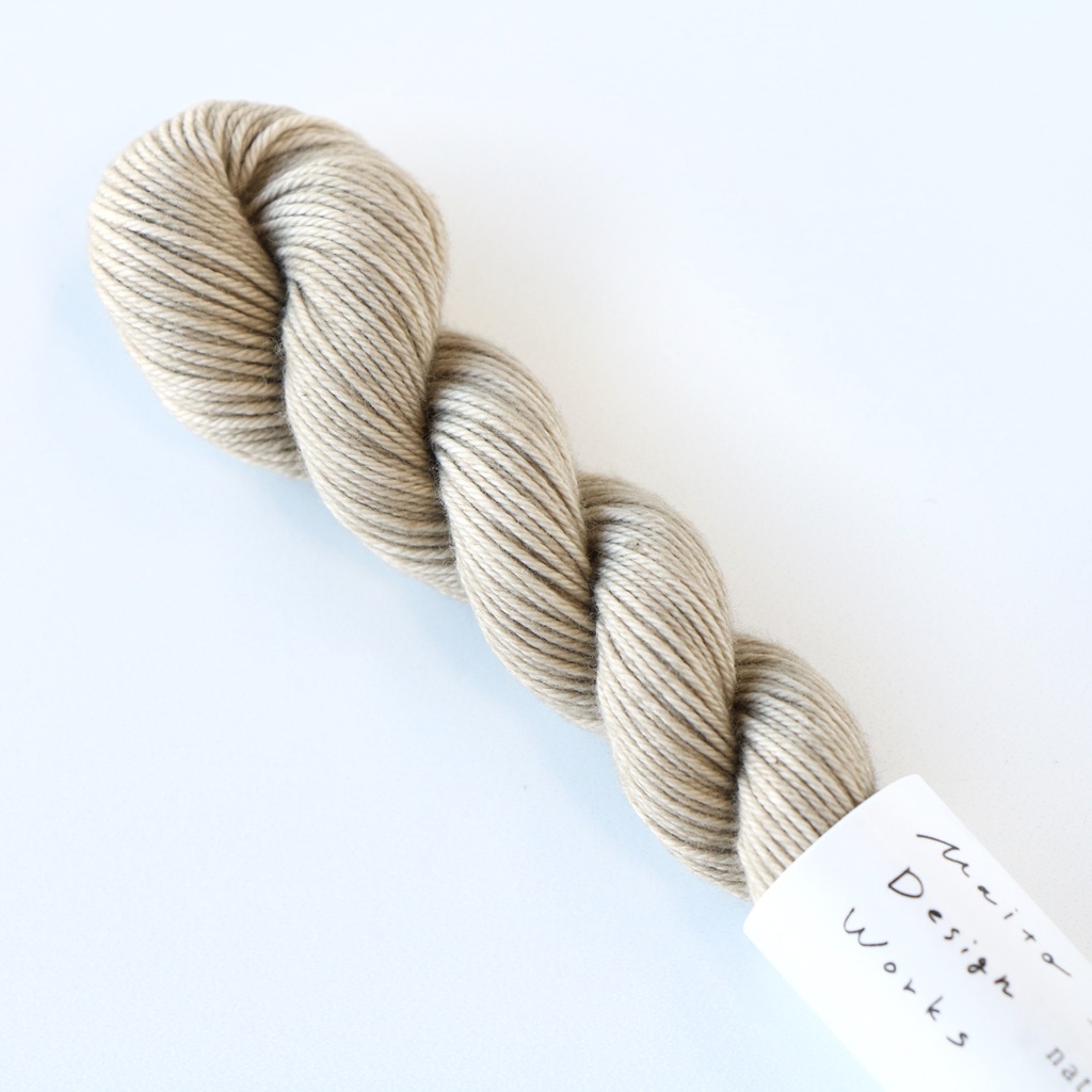 Light Grey - Solid, Plant Dyed Sashiko Thread