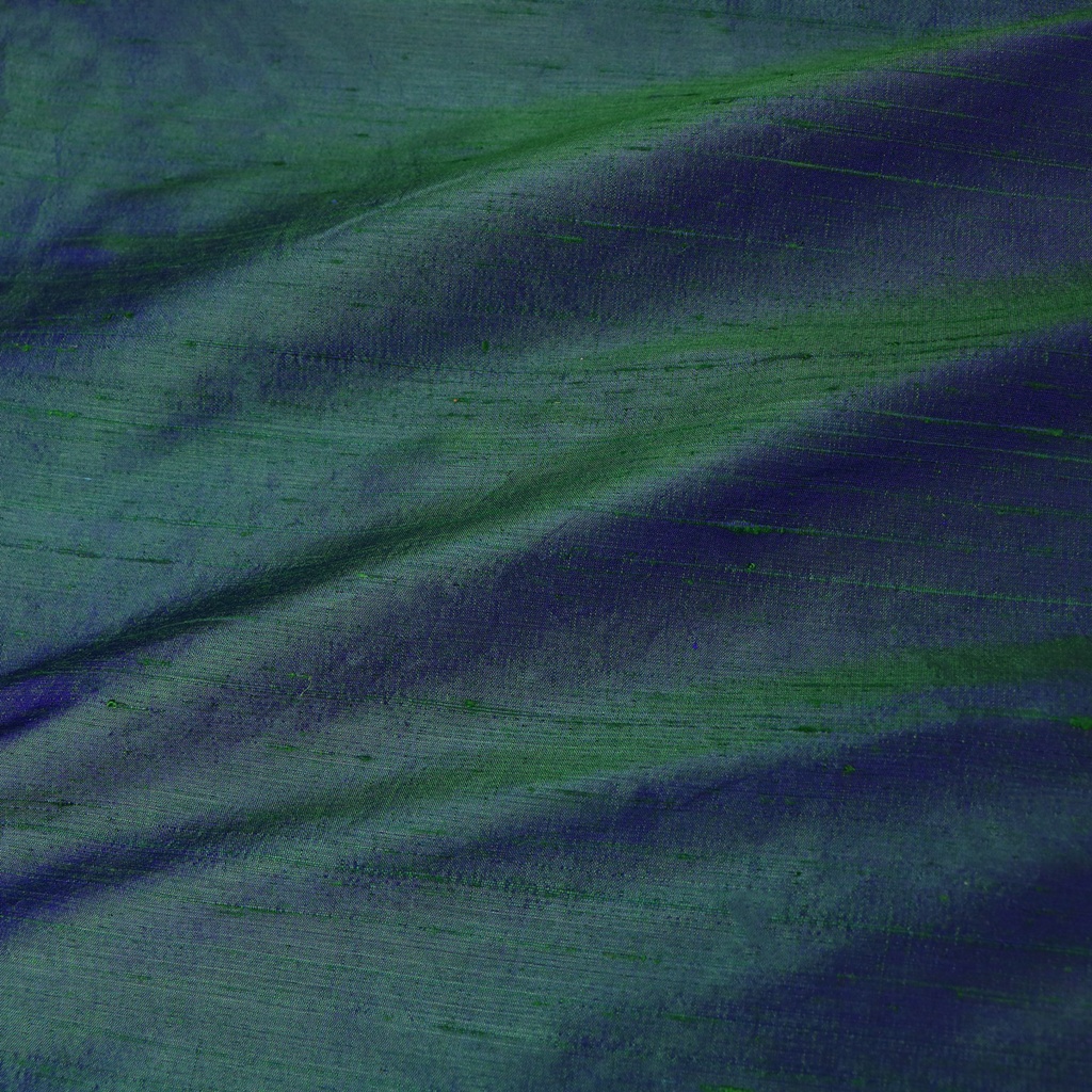 [SDUP-320-2] Dupioni Silk - Caribbean #320 (Half Yard)