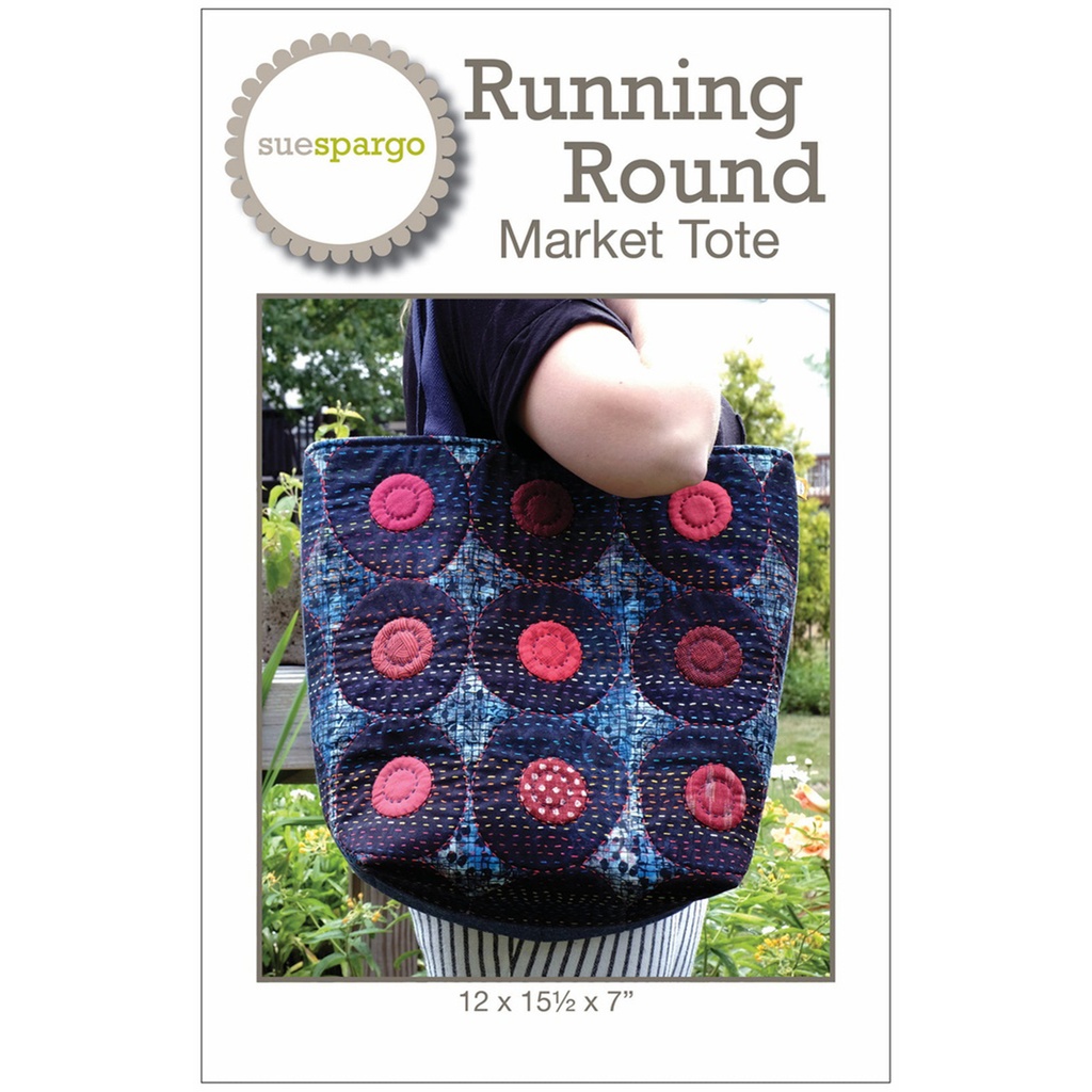 Running Round Market Tote Pattern