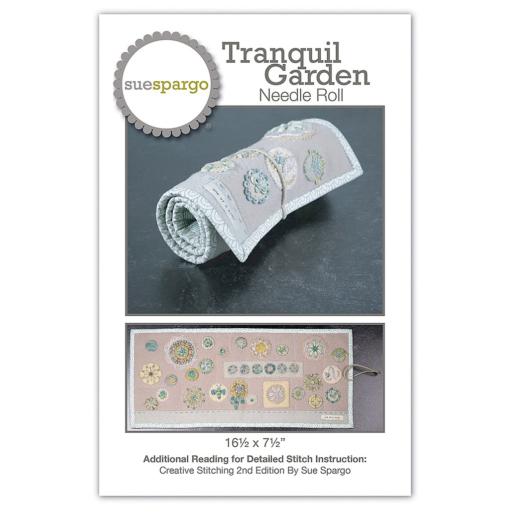 Tranquil Garden Needle Roll, PDF Download