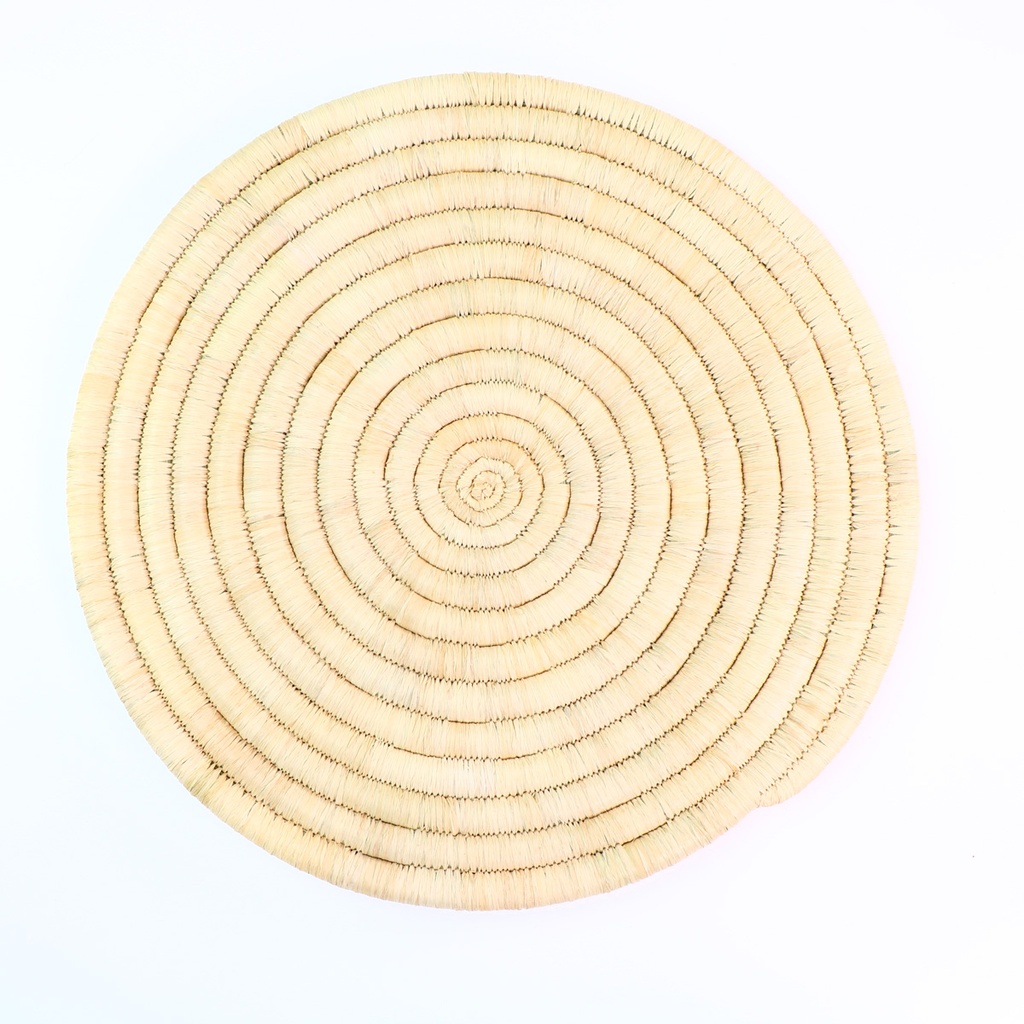 [FP11] Natural Raffia Placemat/Trivet