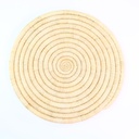 Natural Raffia Placemat/Trivet