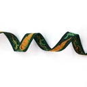 Ribbon Yardage - Carrots on Green