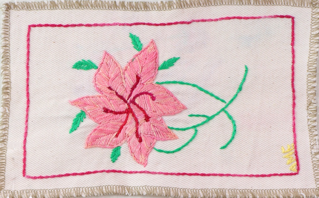 Embroidered Small Flower, #01