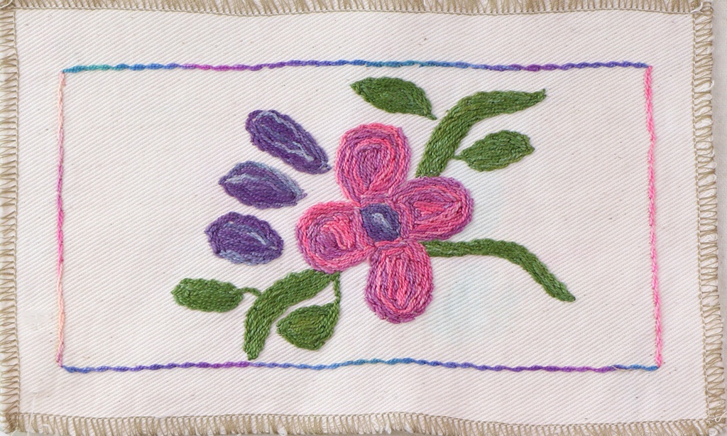 Embroidered Small Flower, #02