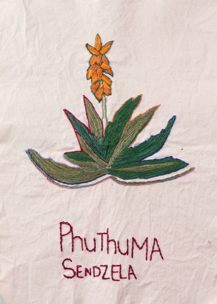 Embroidered Medium Flower, #10