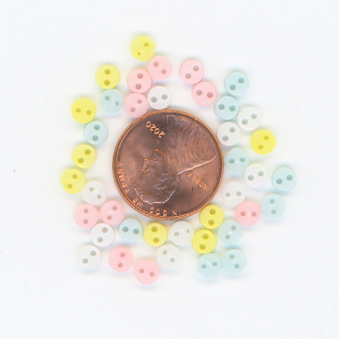 Floret Micro Button Pack