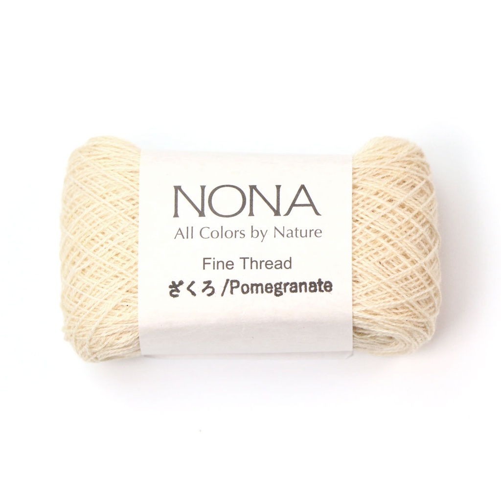 Yellow 1, Fine Thread, Natural Dyed