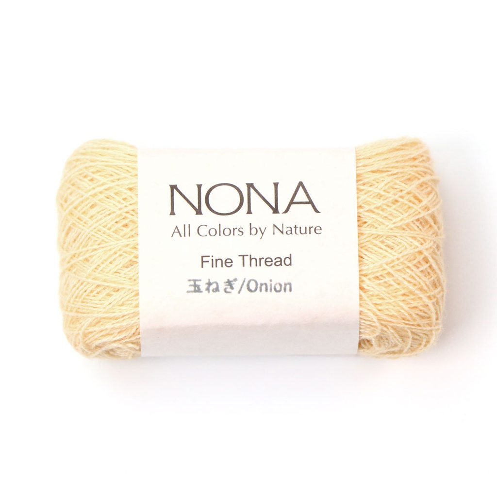 Yellow 2, Fine Thread, Natural Dyed
