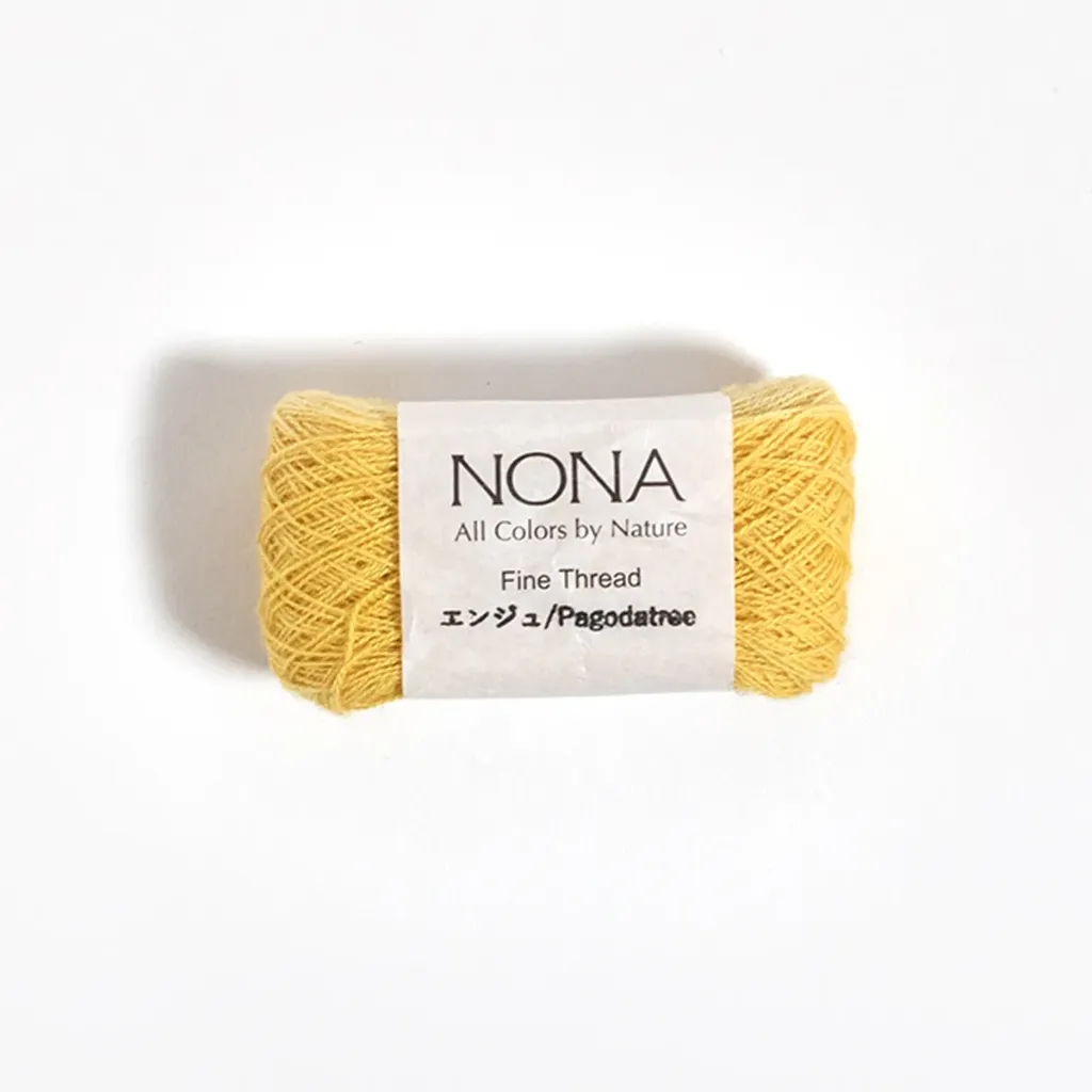 [NON-Y6] Yellow 6, Fine Thread, Natural Dyed