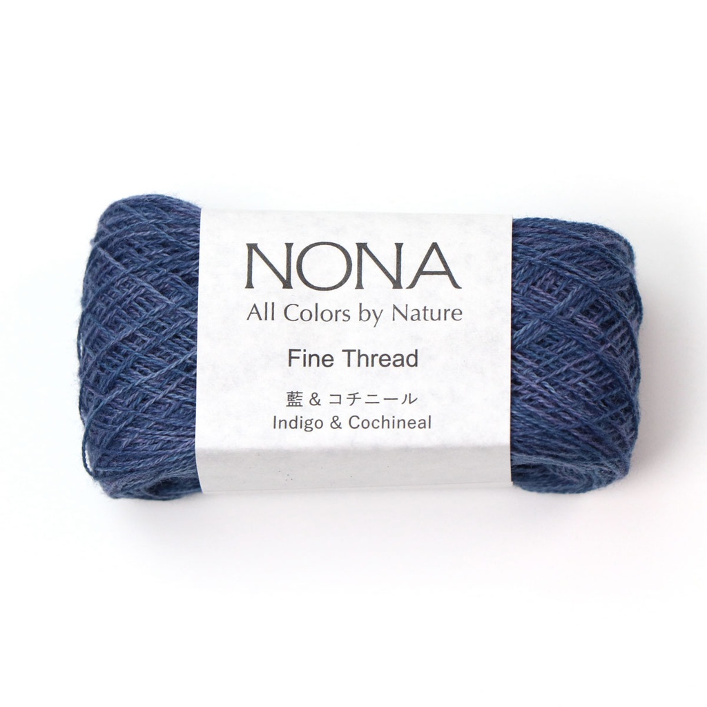 Purple 6, Fine Thread, Natural Dyed