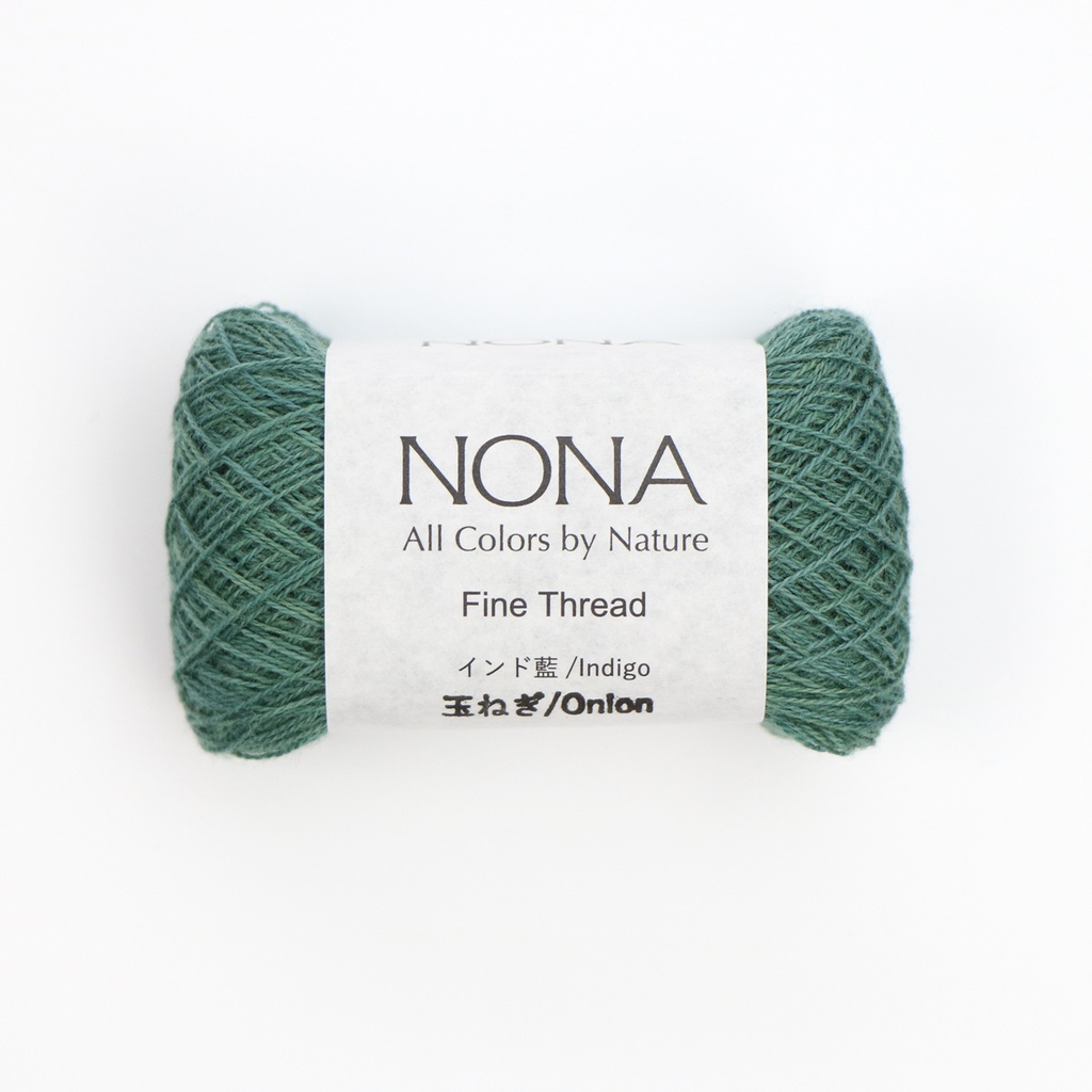 Green 1, Fine Thread, Natural Dyed