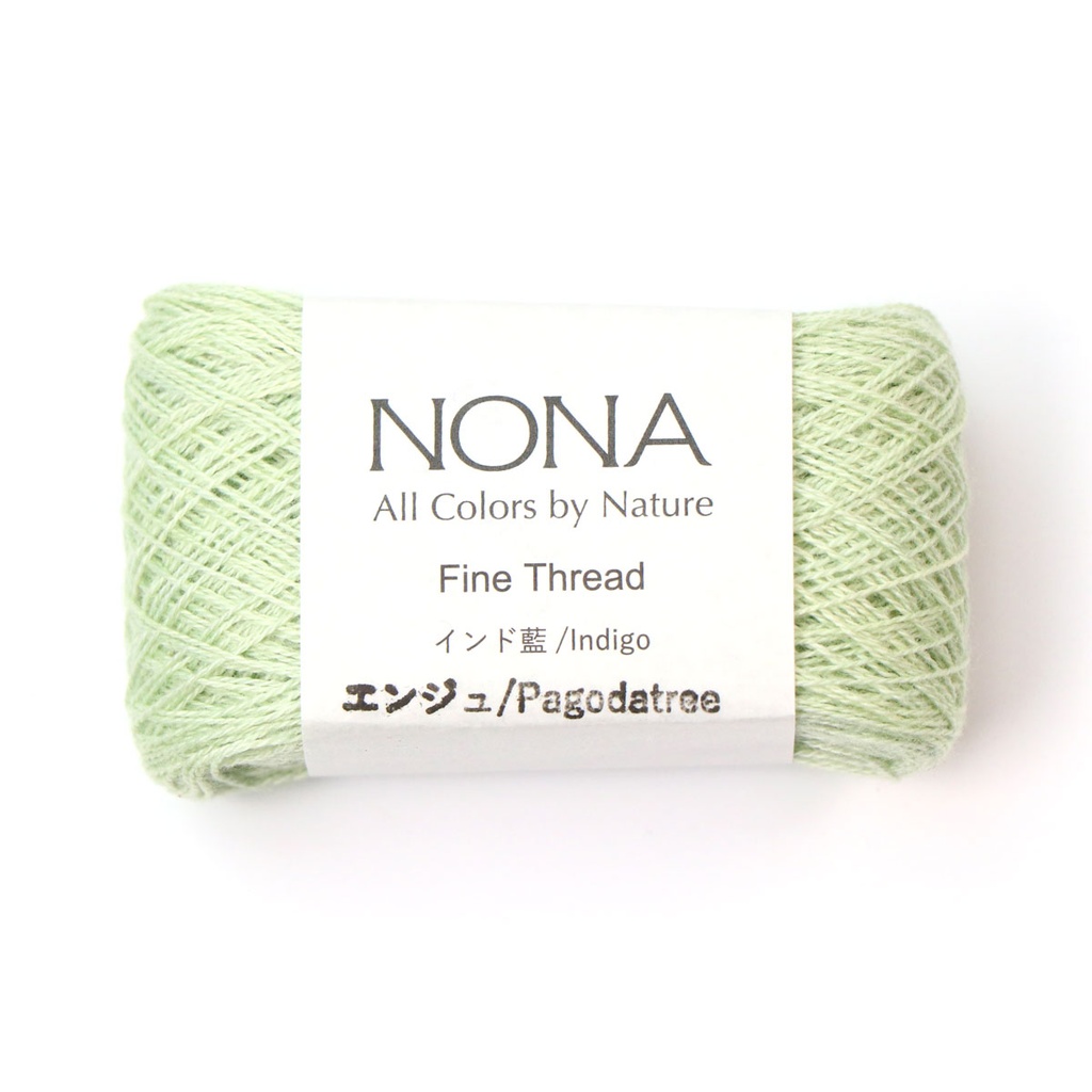 Green 2, Fine Thread, Natural Dyed