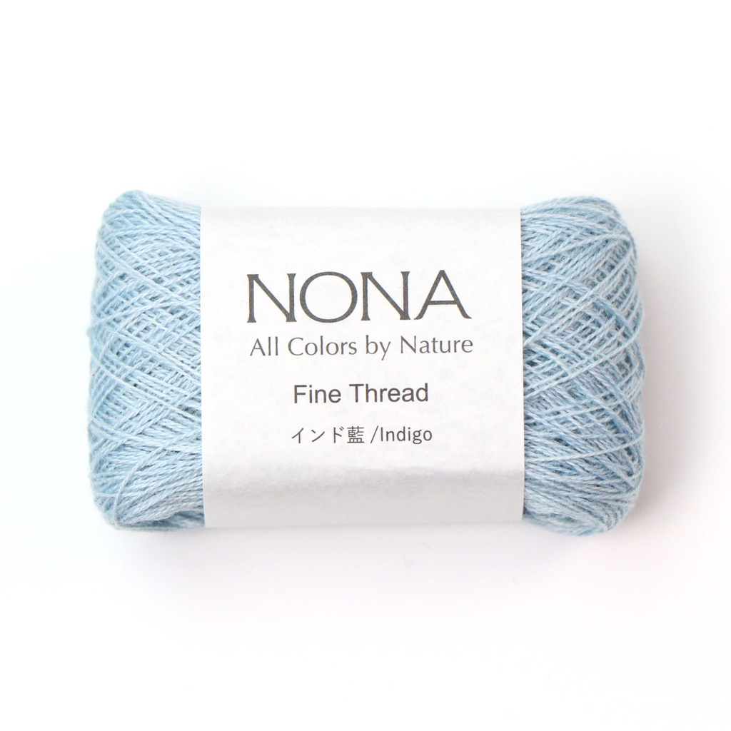 Blue 2, Fine Thread, Natural Dyed