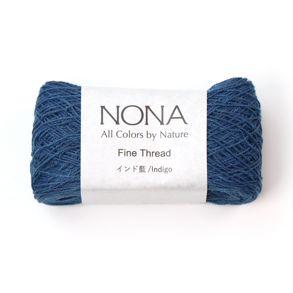 Blue 6, Fine Thread, Natural Dyed