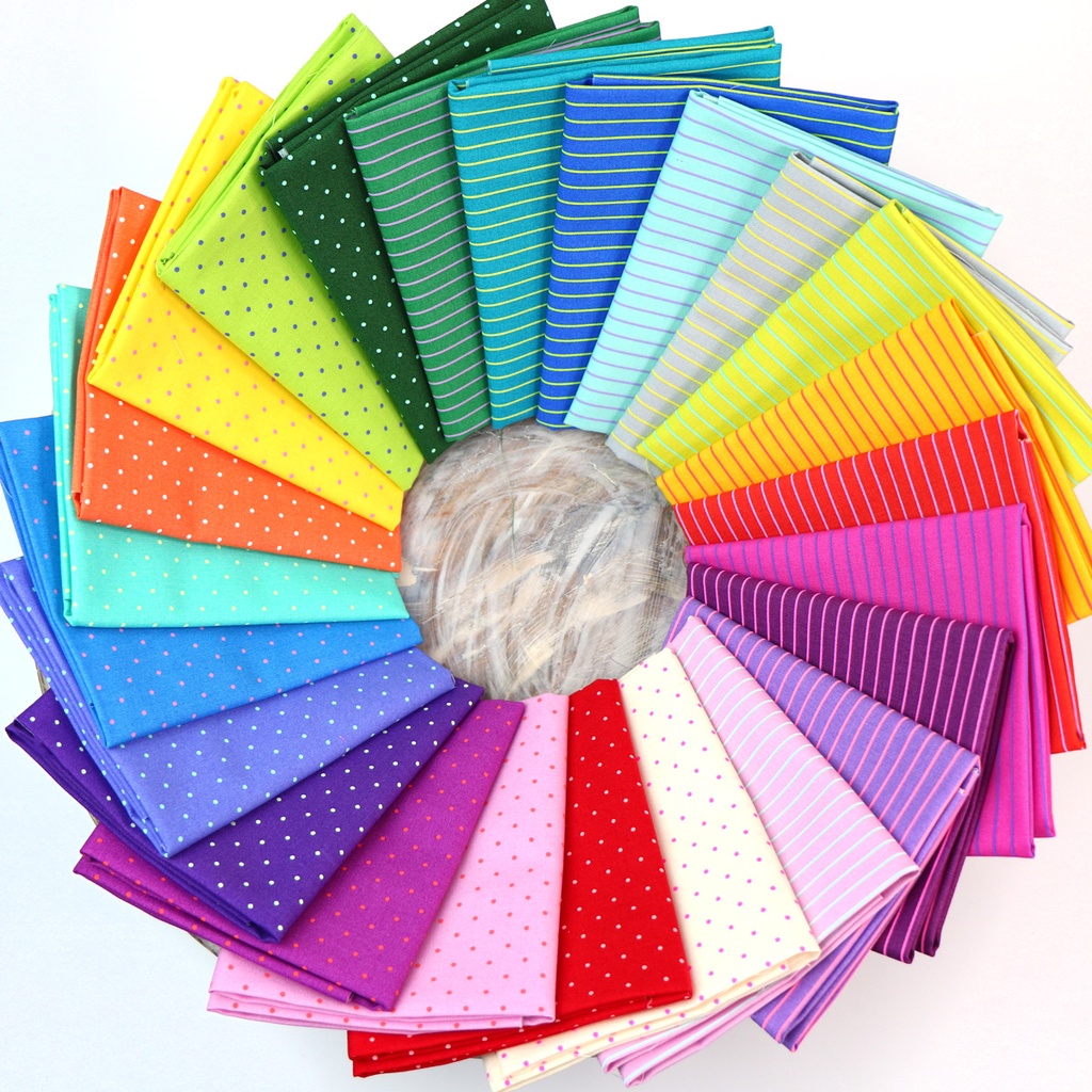 [FBPK_544-1] True Colors Fabric Bundle (Fat 1/4)