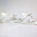 Ribbon Yardage - White Ghosts