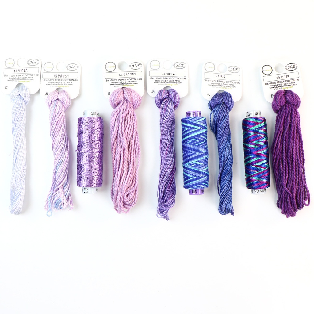 [EMBPK_01] Be The Light - Embroidery Thread Pack