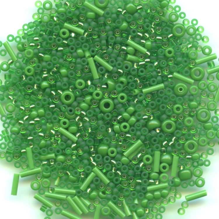 Fresh Cut Grass Bead Mix